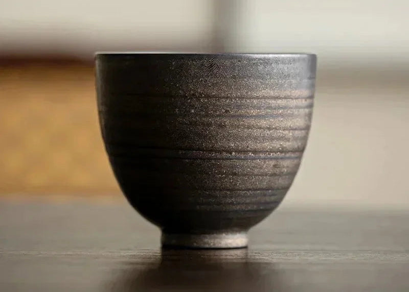 Handgemaakte keramische thee- of koffiekop - Japanse stijl