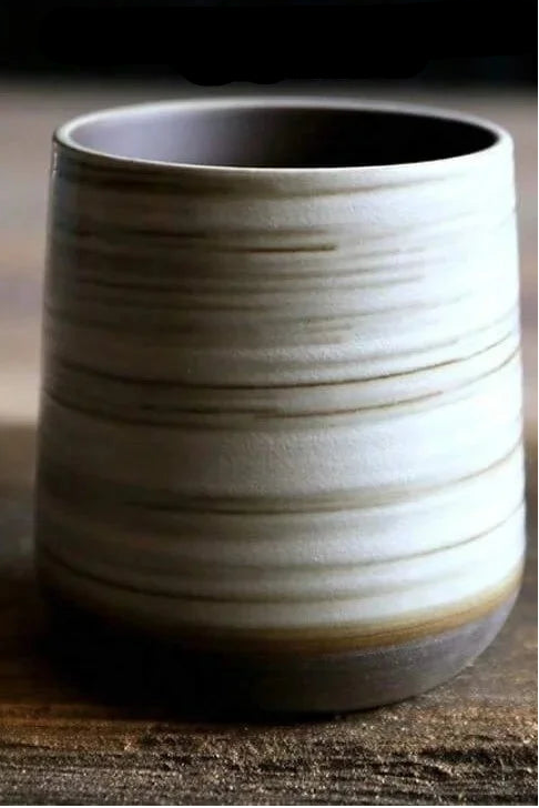 Handgemaakte keramische thee- of koffiekop - Japanse stijl