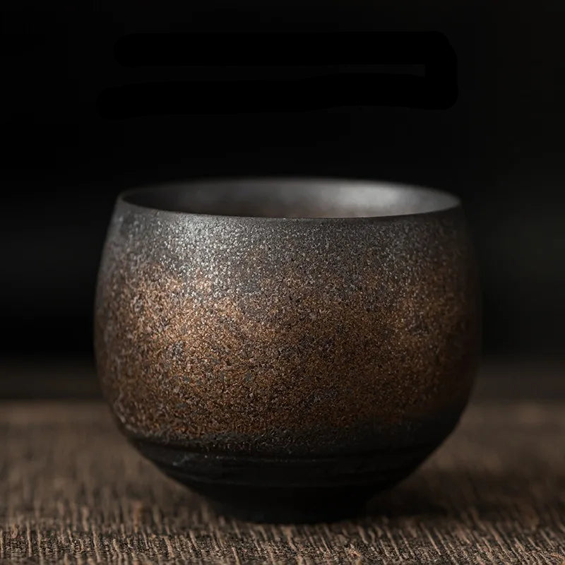 Handgemaakte keramische thee- of koffiekop - Japanse stijl