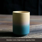 Handgemaakte keramische thee- of koffiekop - Japanse stijl